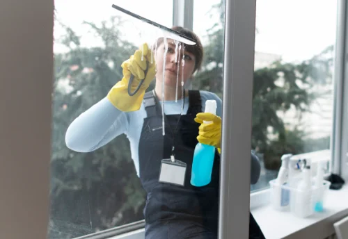 Nettoyage de vitres intérieures et extérieures à Mégevette